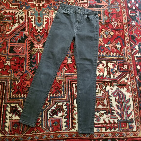 Lot of 4 Lightweight Denim/Pants - 7 For All Mankind - Skinny Style - Size 28 - Picture 9 of 13